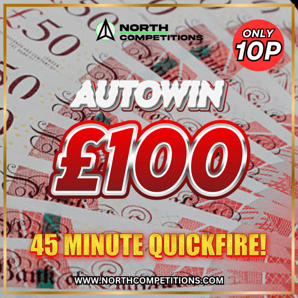 £100 for 10p AUTOWIN - QUICKFIRE