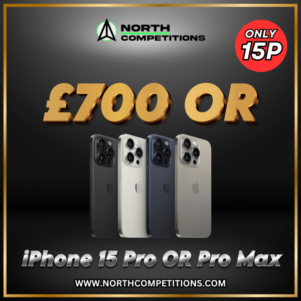 iPhone 15 Pro/Pro Max OR £700 CASH