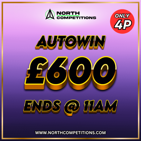 £600 for 4p AUTOWIN