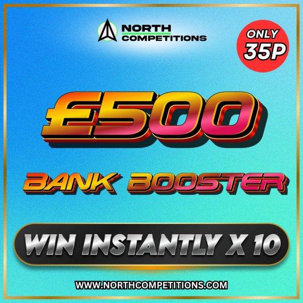 Sunday's £500 Instant Bank Booster