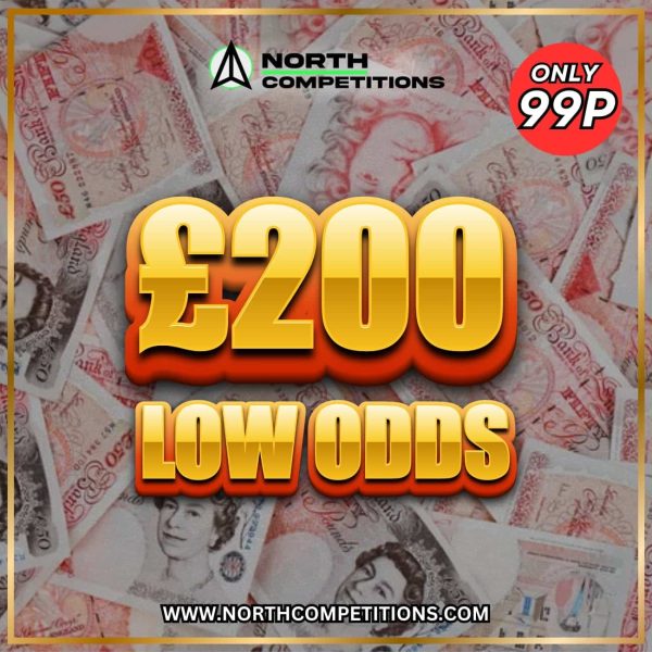 £200 for 99p (LOW ODDS) 09.09