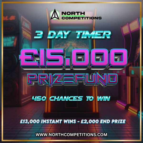 £15,000 Prizefund 2.0 - 3 Day Timer!