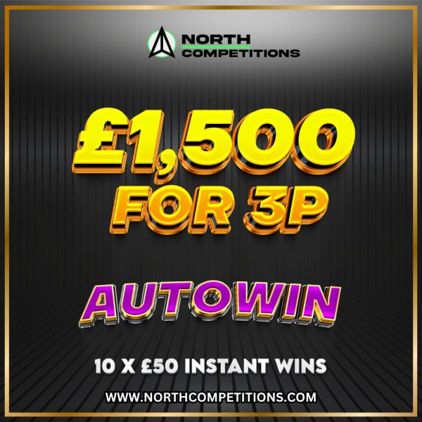 £1,500 for 3p Autowin 19.10