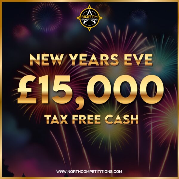 New Years Eve £15,000 Cash