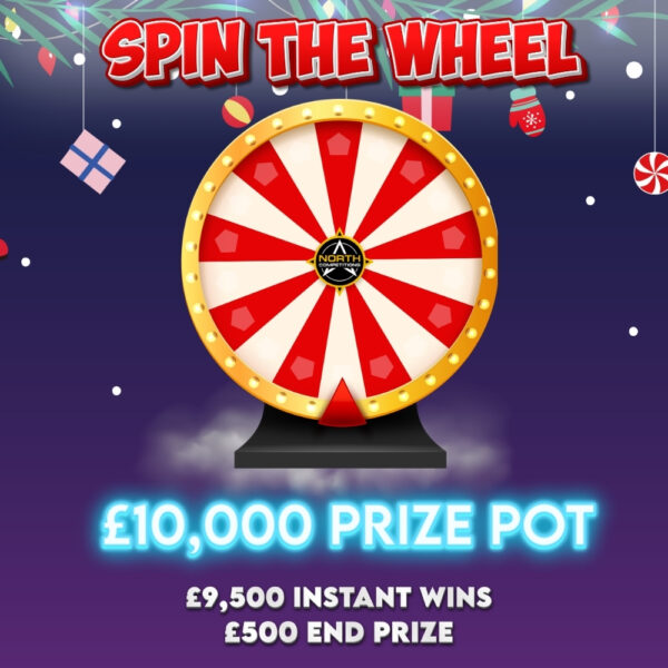 Spin The Wheel - £10,000 Prize Pot 17.12