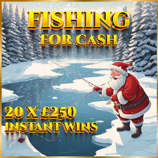 Fishing For Cash - 20 x £250 Instant Wins