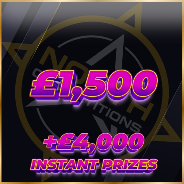 £1,500 + £4,000 Instants 13.01