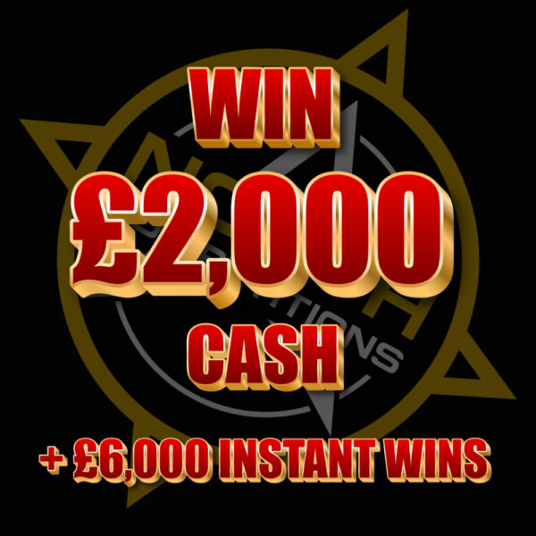 £2,000 for 35p + £6,000 Instant Wins 16.01