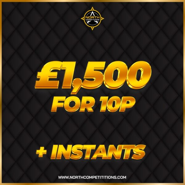 £1,500 for 10p + Instants 21.01