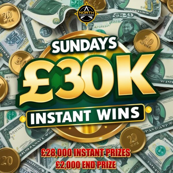 Sundays £30K Instant Wins