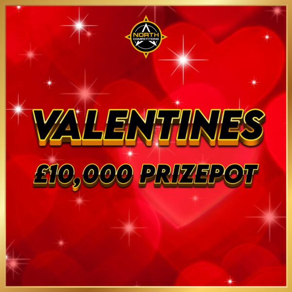 Valentines £10,000 PrizePot 14.02