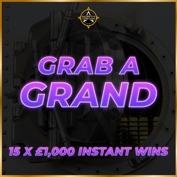 Grab A Grand - 15 x £1,000 Instant Wins