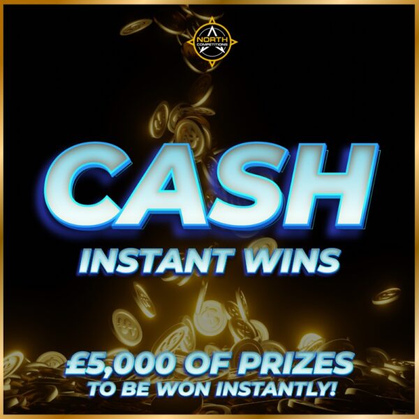 Cash Instant Wins - £5,000 PrizePot 16.05