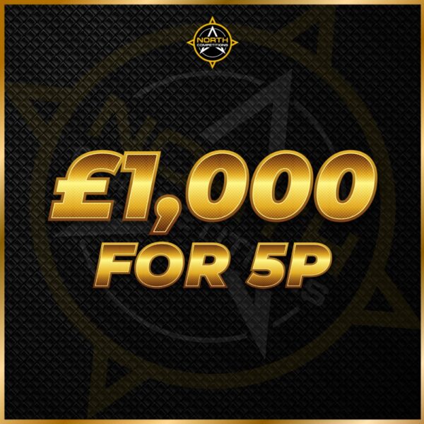 £1,000 for 5p 26.06