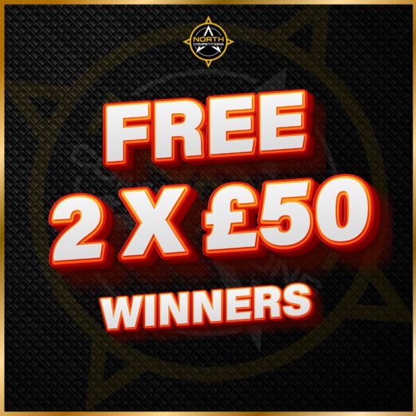 Free 2 x £50 Winners 26.06