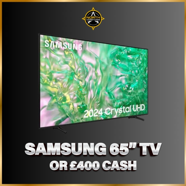 Samsung 65" 4K TV or £400 Cash