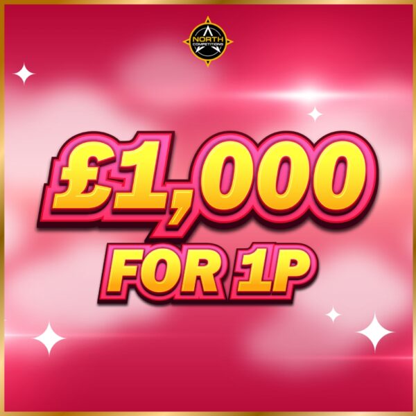 £1,000 for 1p 03.07