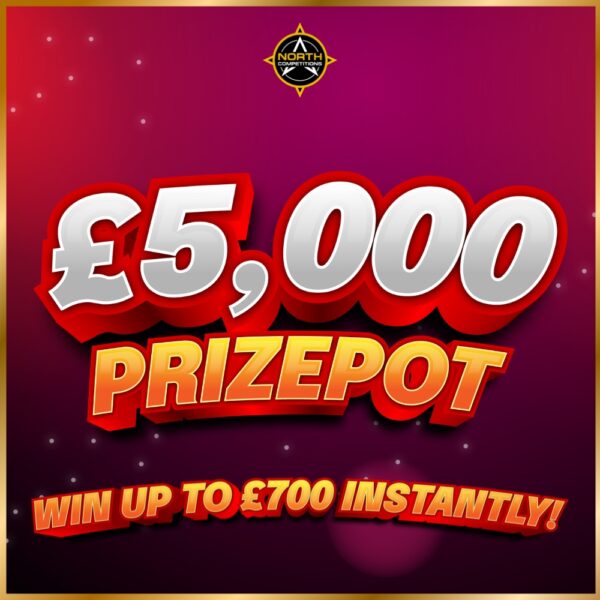 £5K PrizePot 25.07