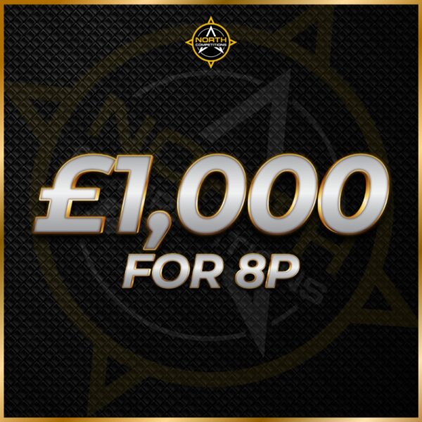£1,000 for 8p